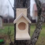 кормушка для белок деревянная