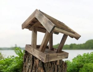кормушка большая орех